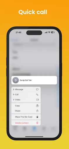 iCall iOS 17 – Phone 15 Call应用截图