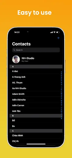 iContacts – iOS 17 Contacts Screenshots