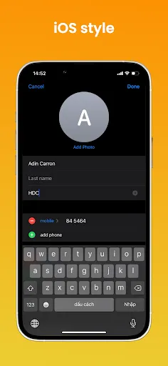 iContacts – iOS 17 Contacts Screenshots