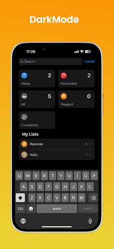 Keyboard iOS 17 Screenshots