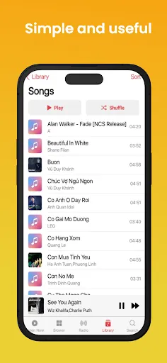 Mp3 Player - Music Player 0S17 Screenshots