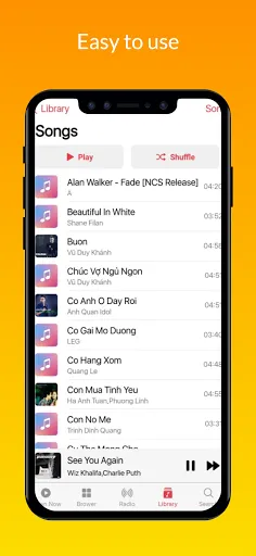 Mp3 Player - Music Player 0S17 Screenshots
