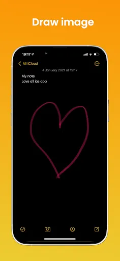 Note OS 17 - Phone 15 Notes Screenshots
