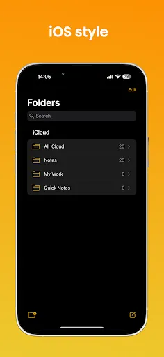 Note OS 17 - Phone 15 Notes Screenshots