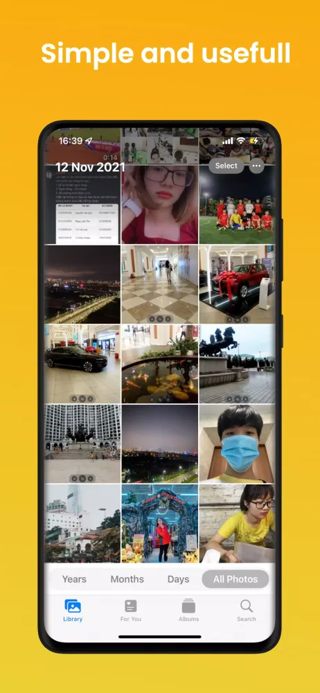 Photo Manager Phone 15 Screenshots