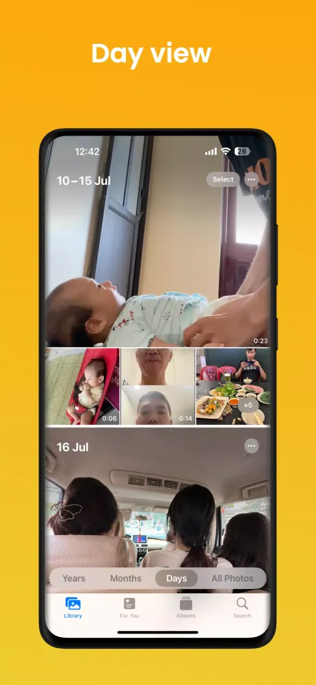 Photo Manager Phone 15 Screenshots