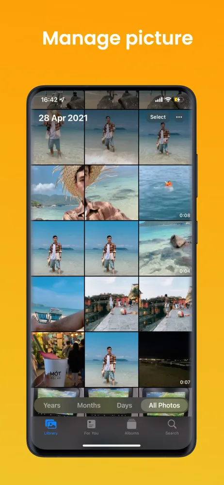 Photo Manager Phone 15 Screenshots