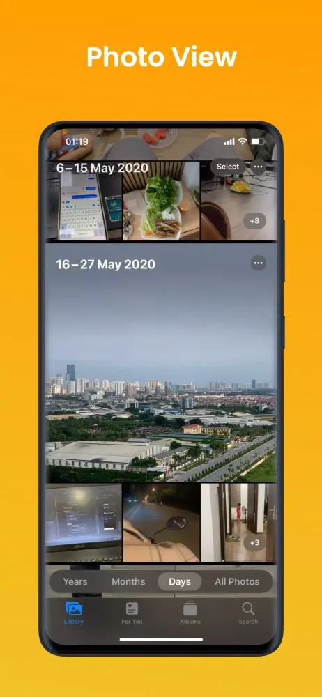 Photo Manager Phone 15 Screenshots
