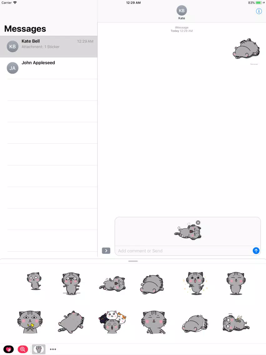 Ebony Brown Meow Meow iPad  Screenshots