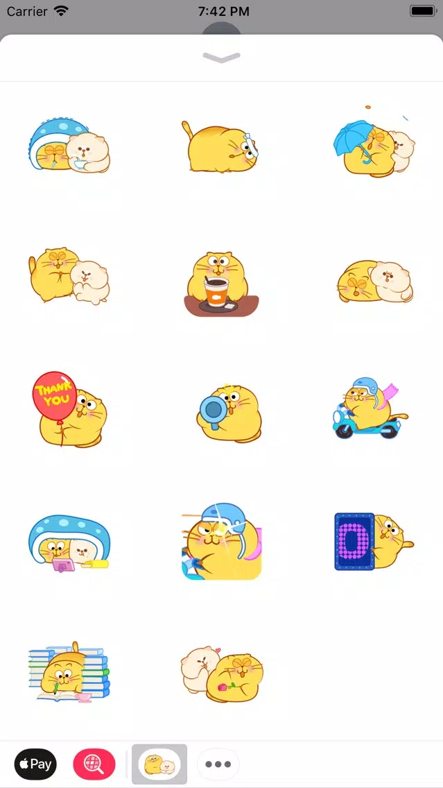 Fat Cat Freestyle Stickers Screenshots