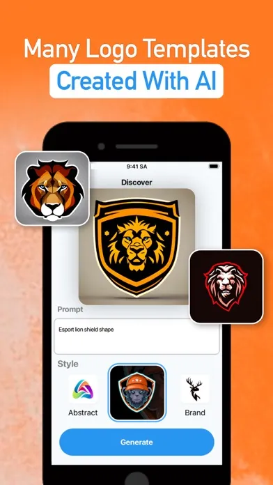 Capturas de pantalla de AI Logo Generator Logo Maker