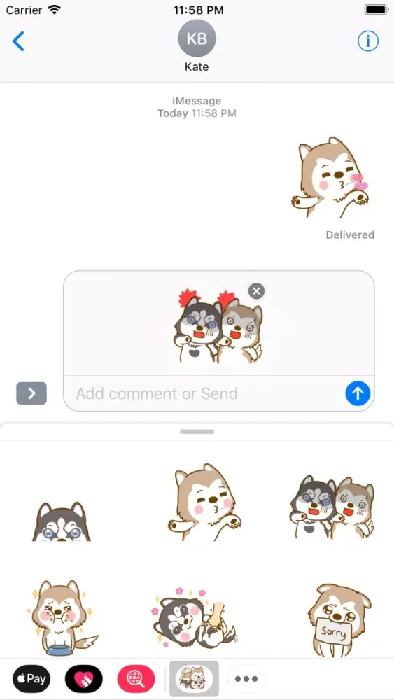 Tangkapan layar Puppy Dog So Cute