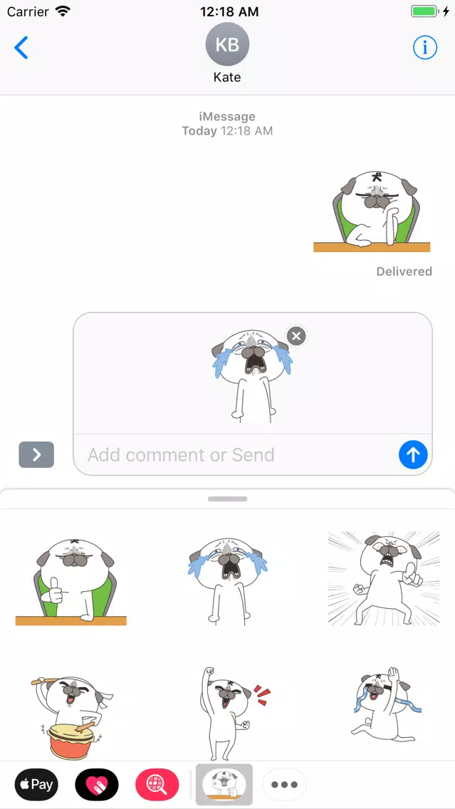 ShihTzu Doggie Stickers Screenshots