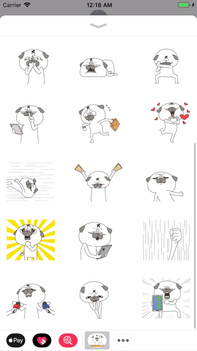 ShihTzu Doggie Stickers Screenshots