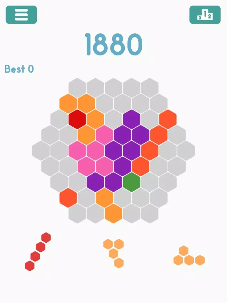 Block Puzzle HexaFit iPad 应用截图