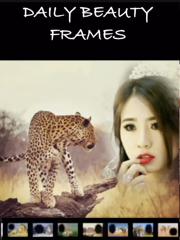 Camera Beauty 360 - Photo Editor, Animal Frames iPad  Screenshots