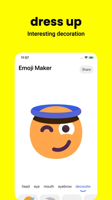 Emoji Maker-Create stickers Screenshots