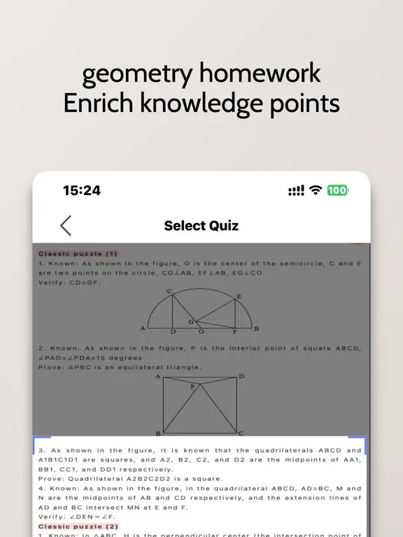 Screenshot di Quizer-Homework answers helper iPad 