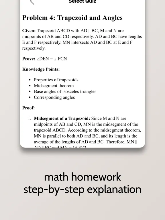Screenshot di Quizer-Homework answers helper iPad 