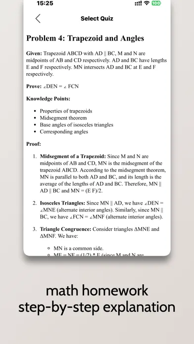 Screenshot di Quizer-Homework answers helper