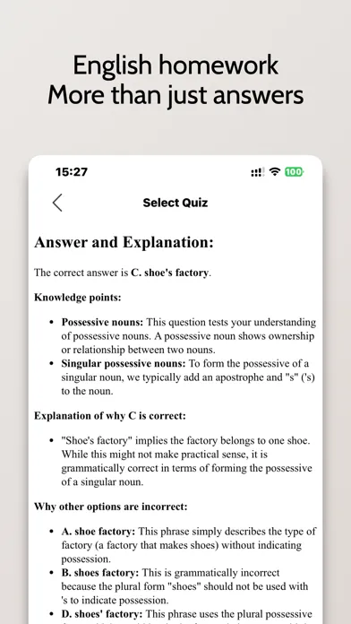 Screenshot di Quizer-Homework answers helper