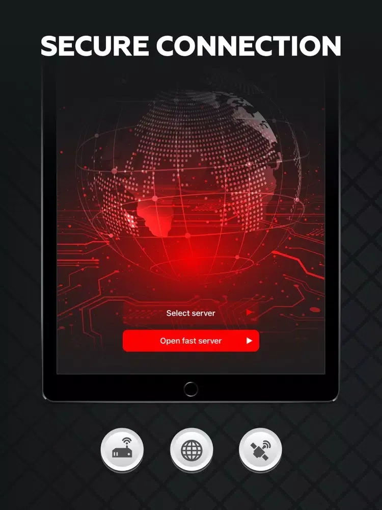 XProtection: secure connection iPad  Ekran Görüntüleri