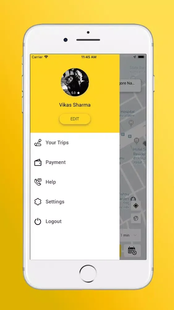 Скриншоты 9 Cabs Customer