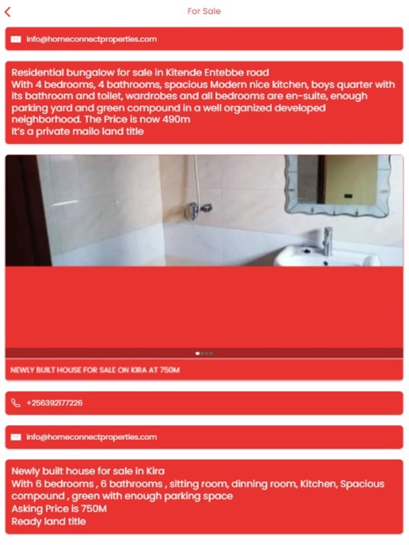 Home Connect Properties iPad  Screenshots