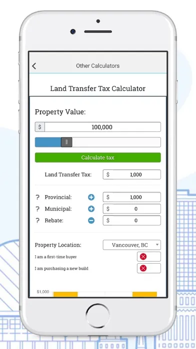 Скриншоты Mortgage Calculator Canada App