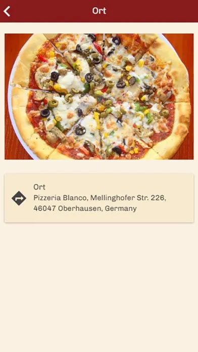 Pizzeria Blanco Oberhausen Screenshots
