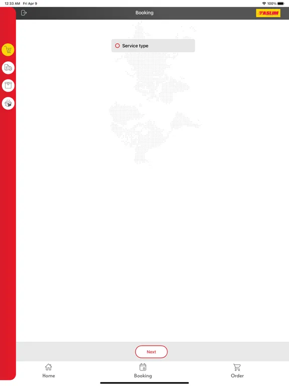 Taslim Express iPad 应用截图
