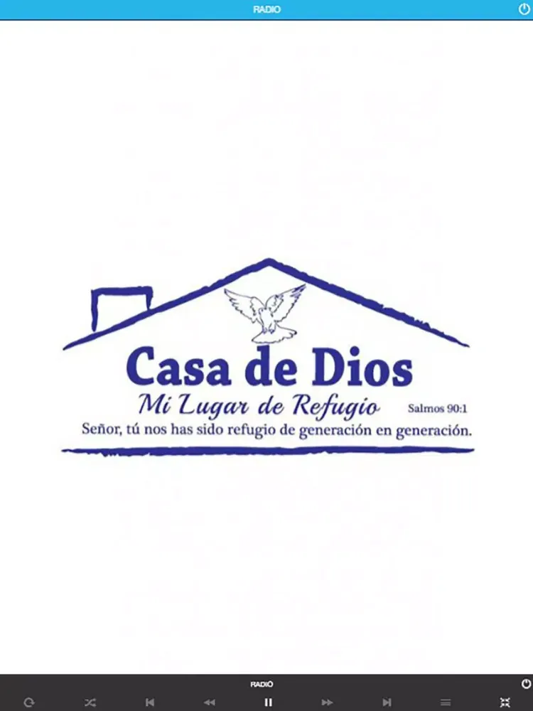 Ảnh chụp màn hình của Casa de Dios Radio y TV iPad 