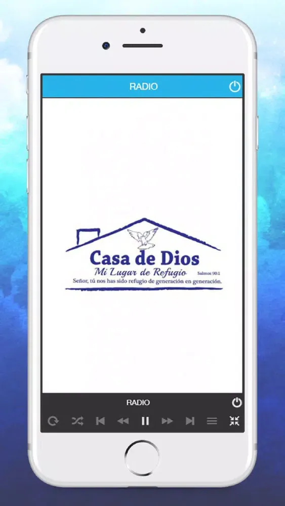 Ảnh chụp màn hình của Casa de Dios Radio y TV