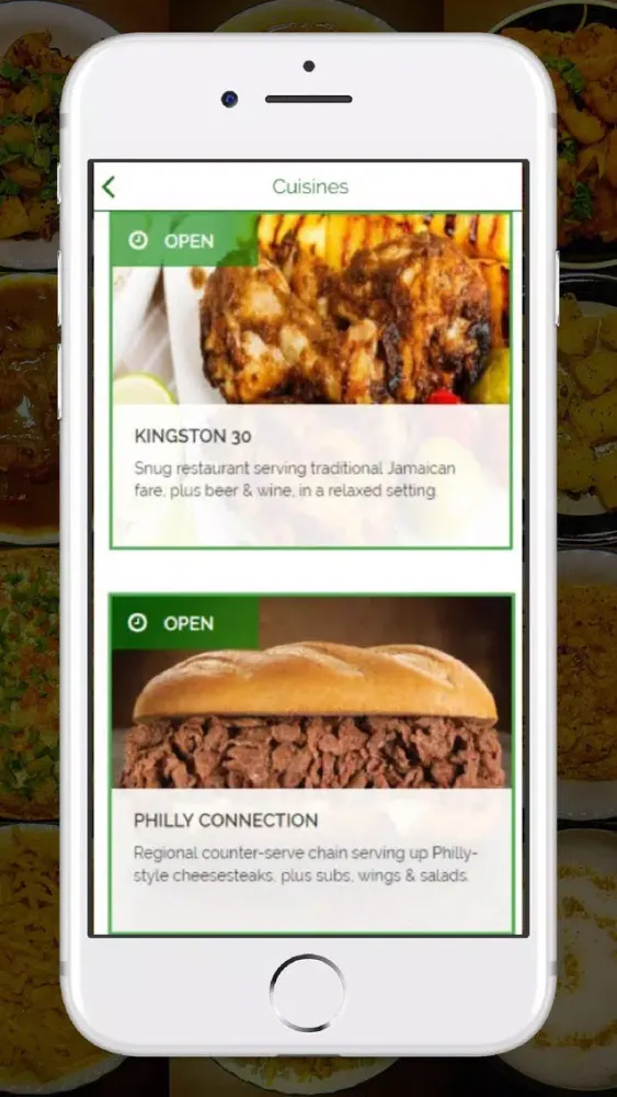 Capturas de tela do The Fast Foodie