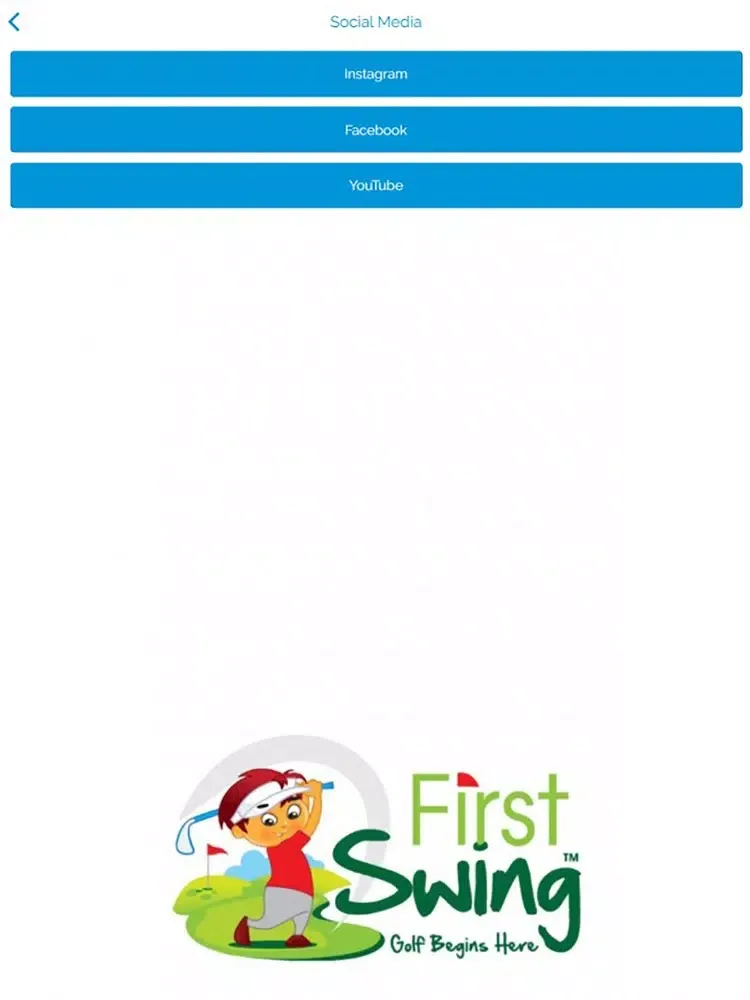 Zrzuty ekranu First Swing | Golf Begins Here iPad 