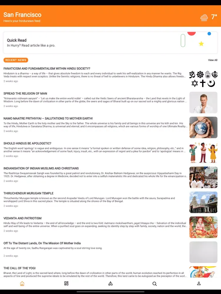 HINDU NEWS iPad  স্ক্রিনশট