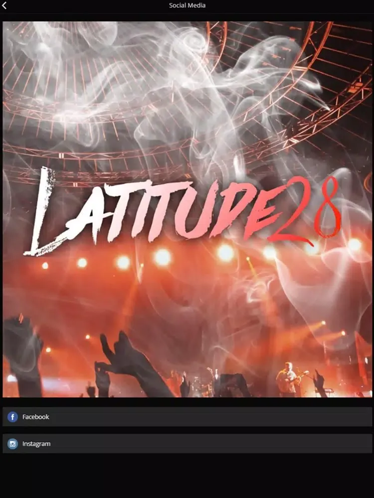 Captures d'écran de Latitude28 Band Phone App iPad 