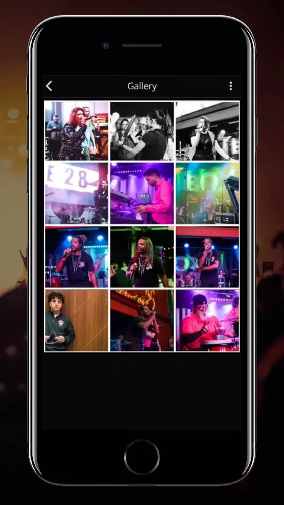 Captures d'écran de Latitude28 Band Phone App
