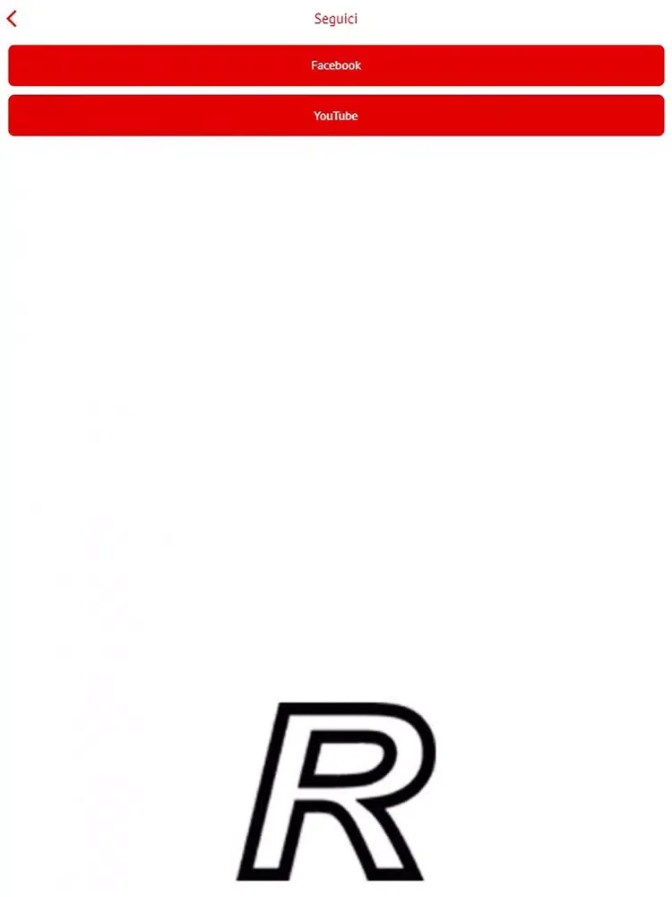 Ảnh chụp màn hình của Redzuck Redpill Social iPad 