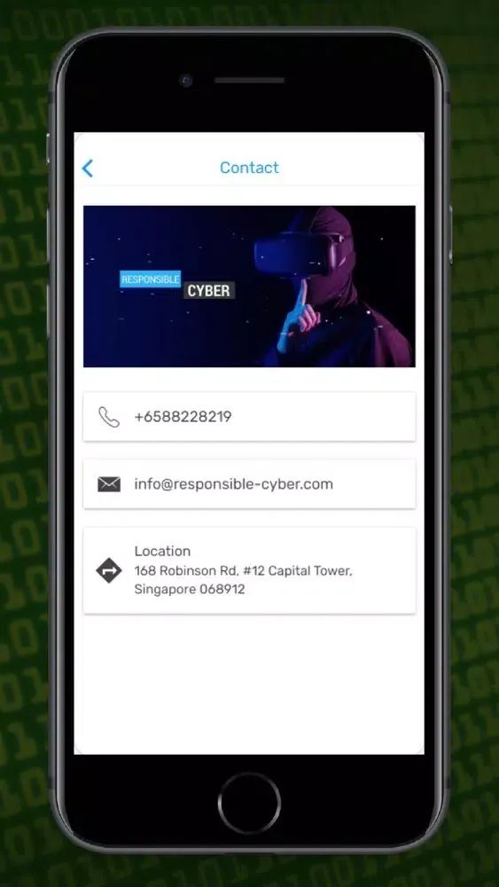 Tangkapan layar Responsible Cyber