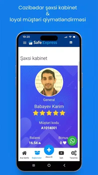 Tangkapan layar Safe Express