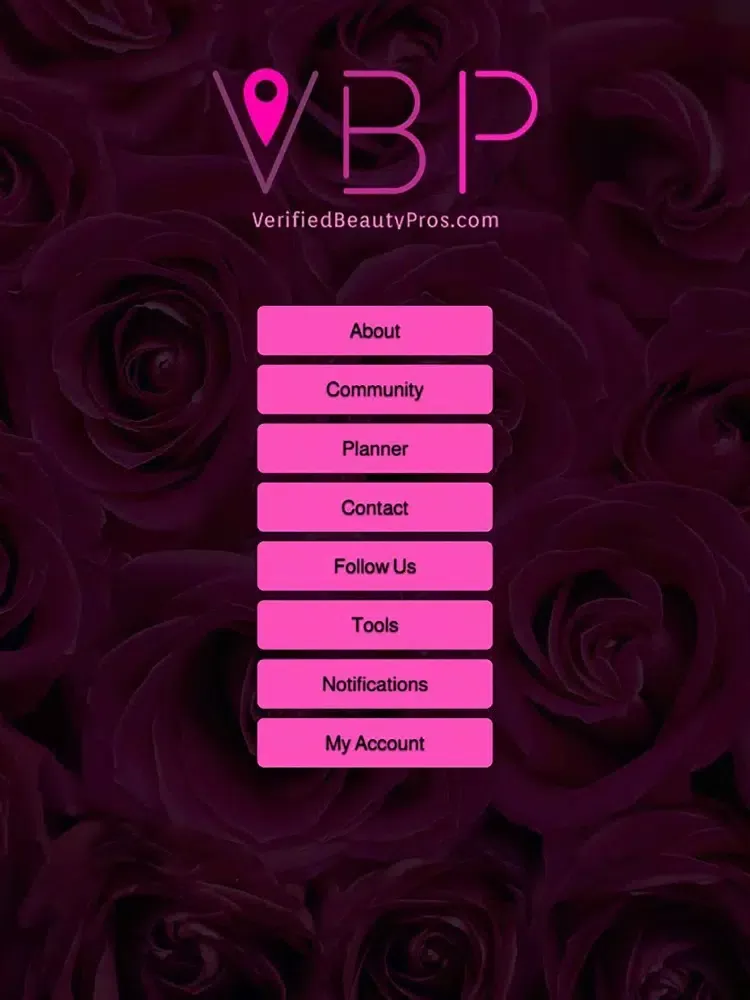 VBP: Verified Beauty Pros Inc. iPad 應用截圖