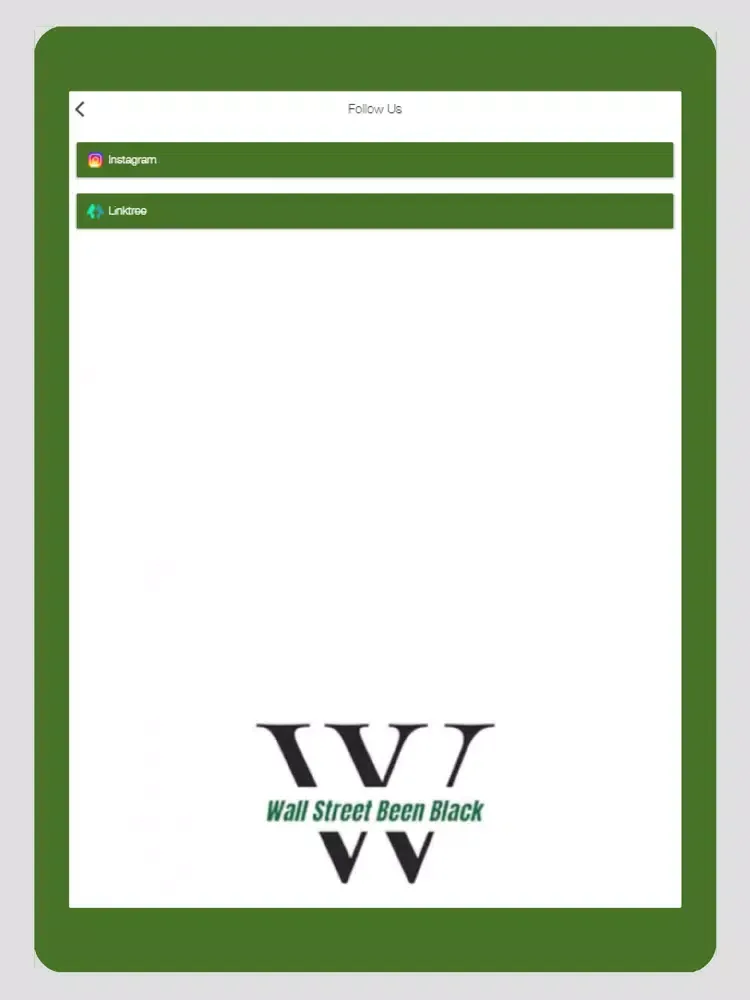 Wall Street Been Black iPad 应用截图