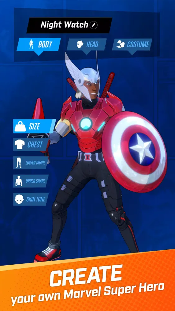MARVEL World of Heroes スクリーンショット