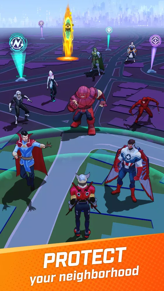 MARVEL World of Heroes スクリーンショット