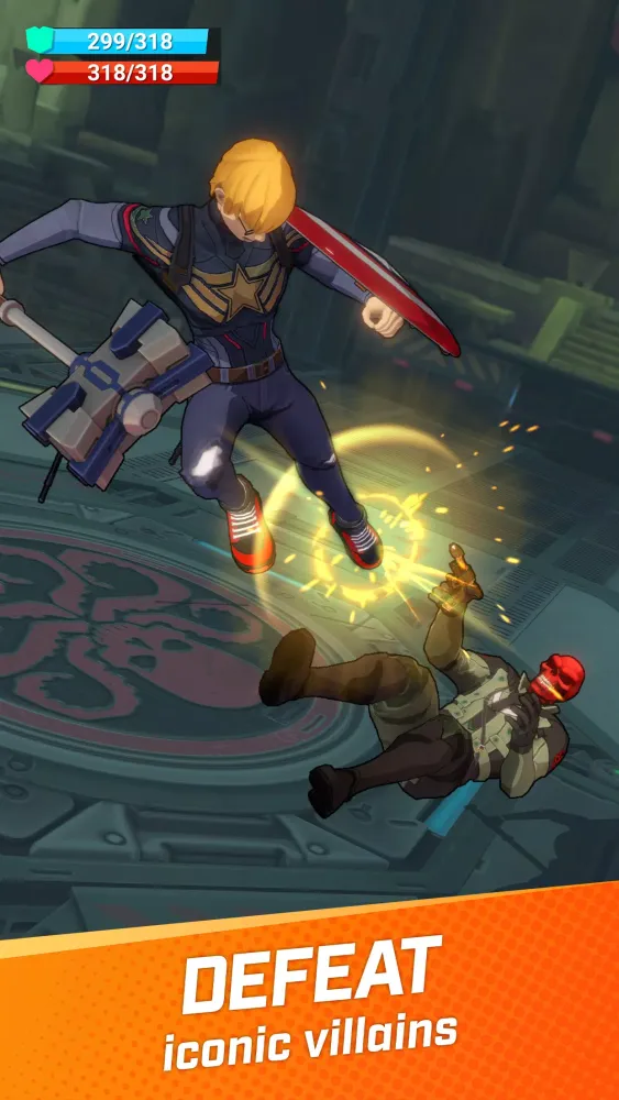 MARVEL World of Heroes スクリーンショット