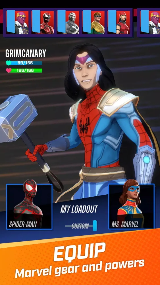 MARVEL World of Heroes スクリーンショット