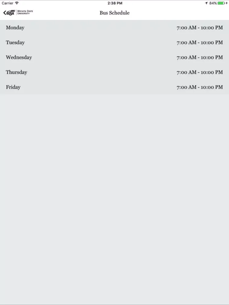 Capturas de pantalla de Shocker Shuttle Tracker iPad 