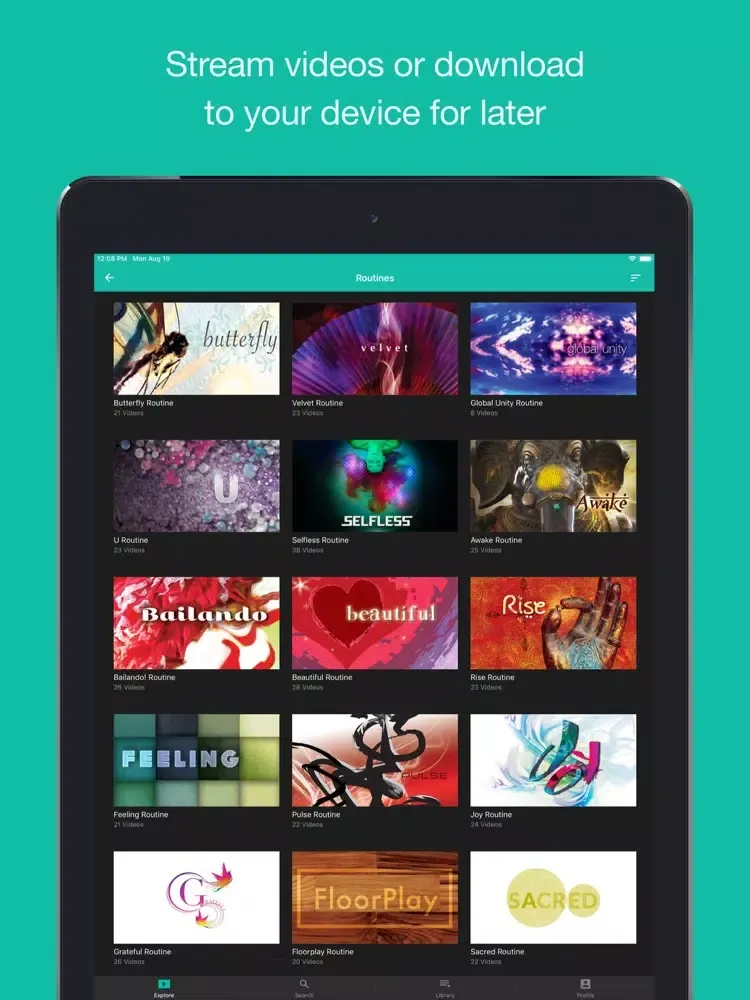 NiaTV Members iPad  سکرین شاٹس
