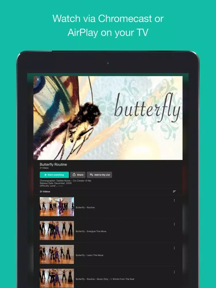 NiaTV Members iPad  سکرین شاٹس